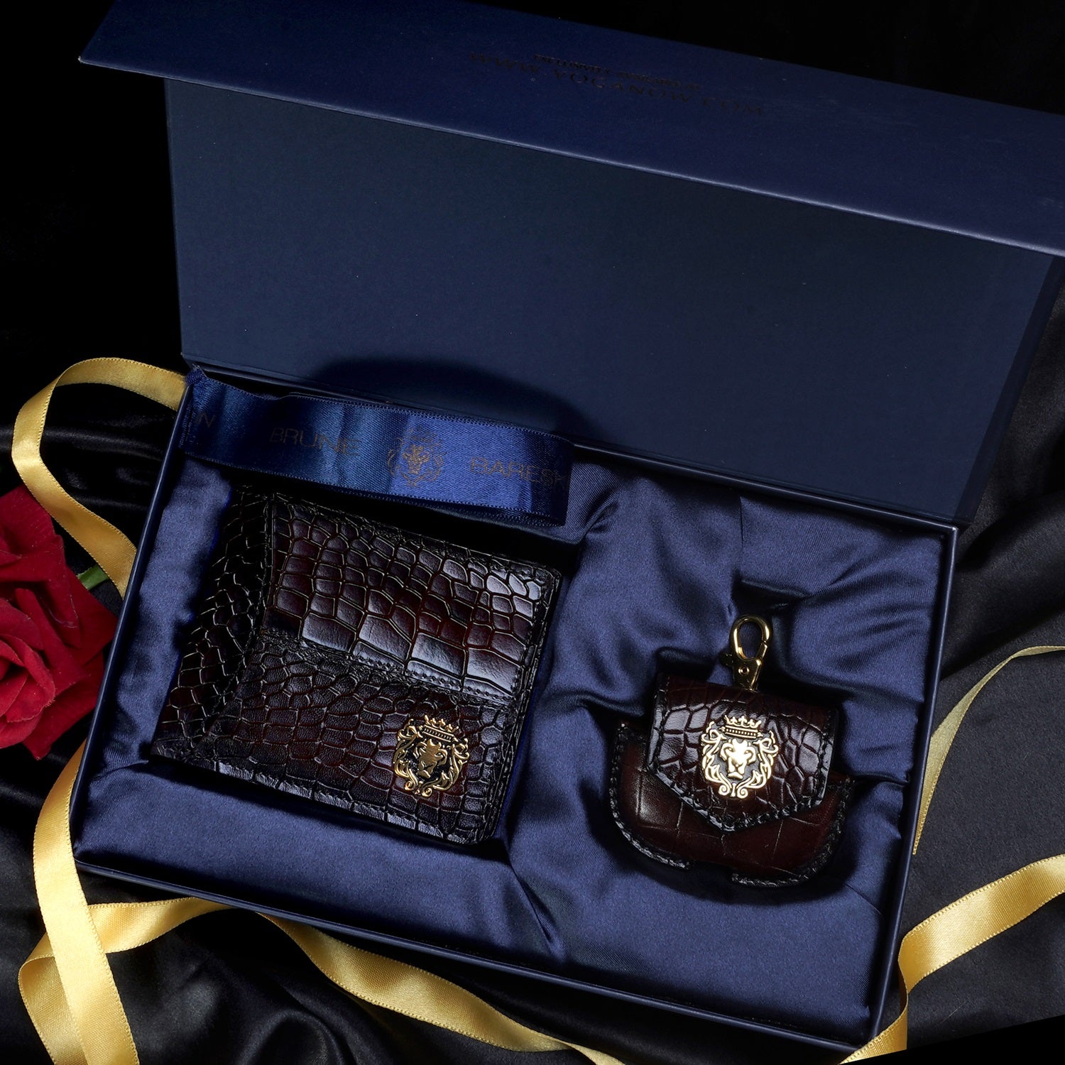 Black LV Louis Vuitton Luxury High End Airpods Pro / Series 3 Case