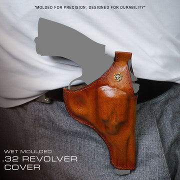 .32 Tan Wet Moulded Revolver Cover