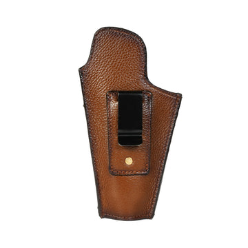 Stitched Detailing Tan .32 Pistol Cover