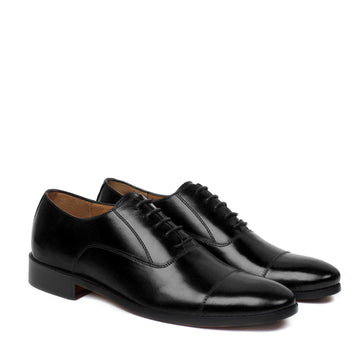 Oxford Lace-Up Black Formal Shoes