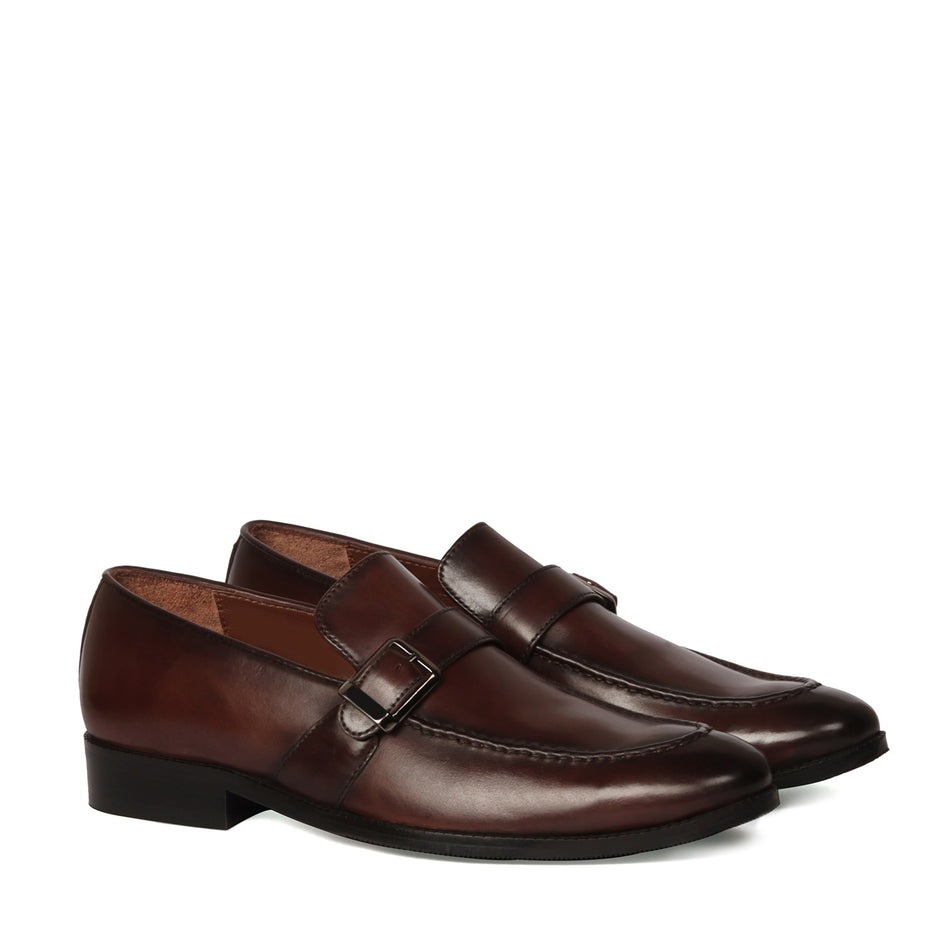 Voganow | Monk Strap Shoes - Buy Leather shoes for men