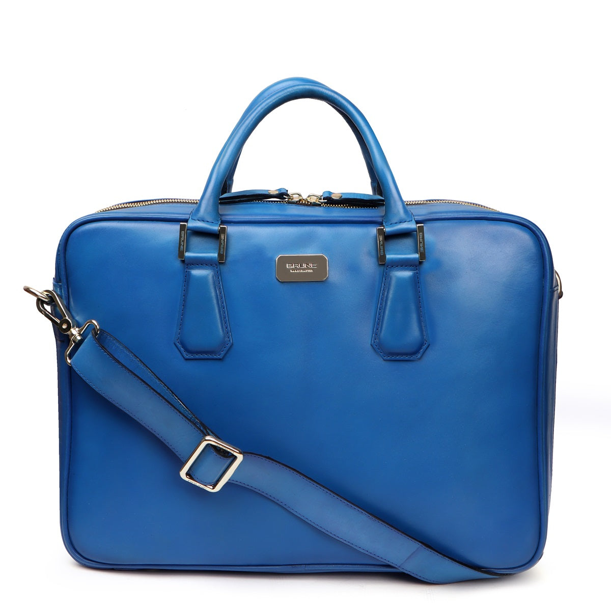 Self-Portrait The Bow Bag Mini Leather Bag in Blue | Lyst