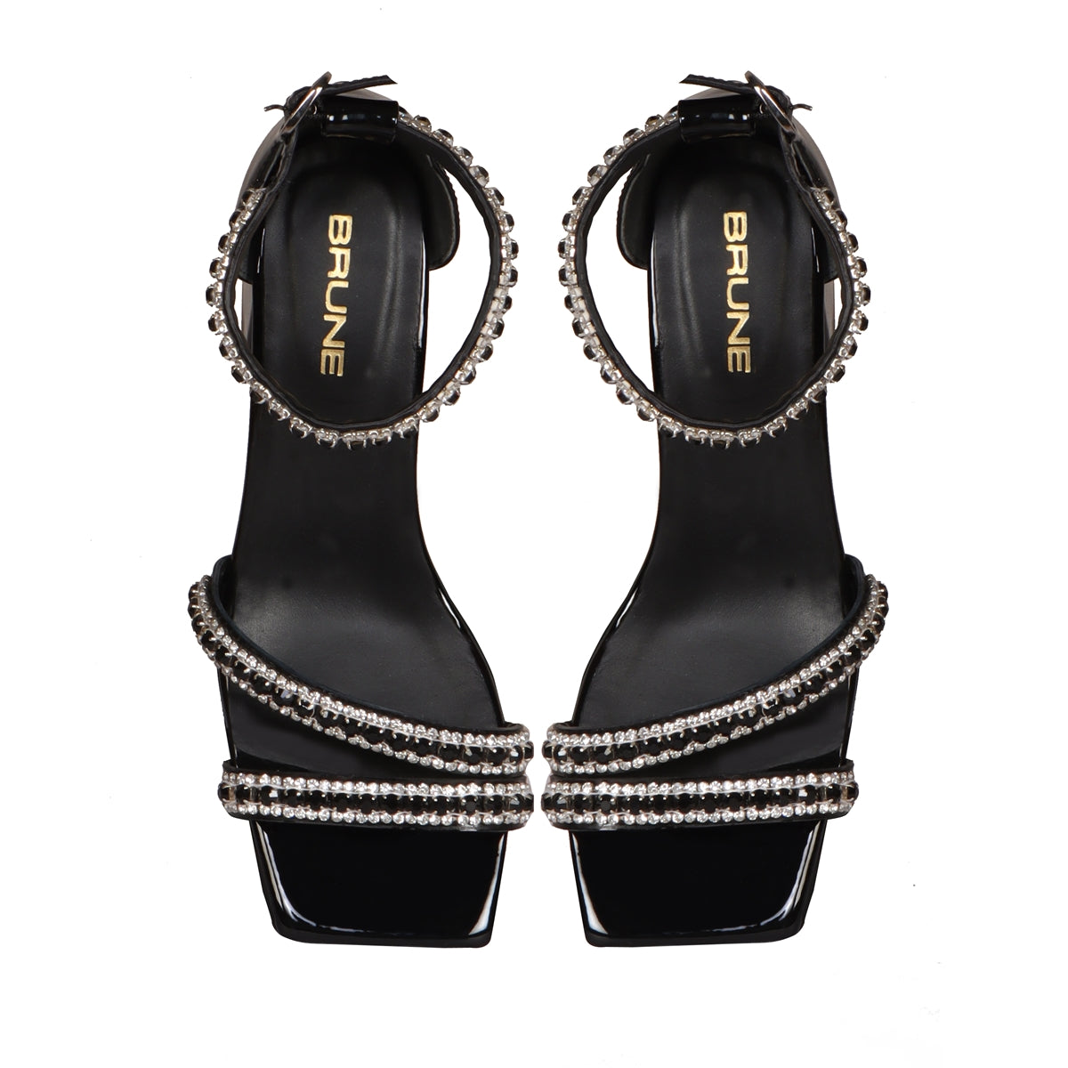 Stefany G-Chain Ankle Strap Pumps